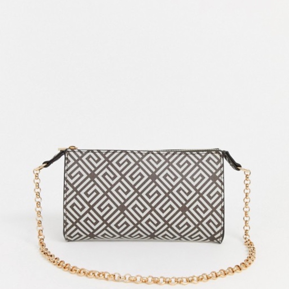 mini 90s shoulder bag in monogram print